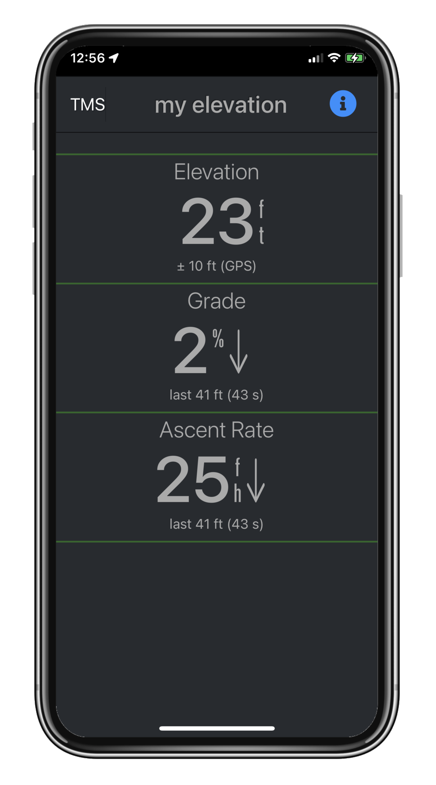 my elevation web app